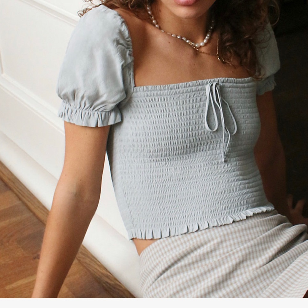 ARITZIA WILFRED CROP TOP - NWT - SZ L